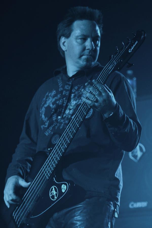 Glenn on bass